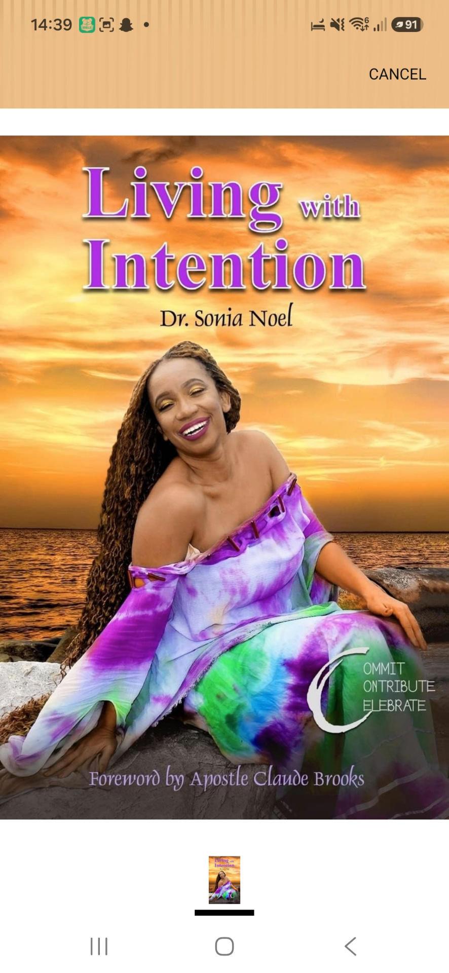 Living with Intention: Create, Contribute, Celebrate book cover