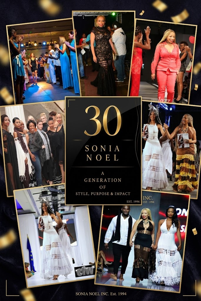 Celebrating Sonia Noel 30th Anniversary — runway collage from 30 years of fashion
